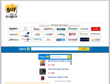 Tablet Screenshot of buywithcoupon.com